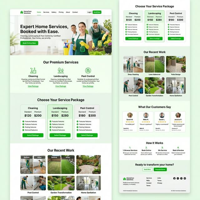 Estate Agents Website Preview