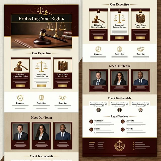 Solicitors Website Preview
