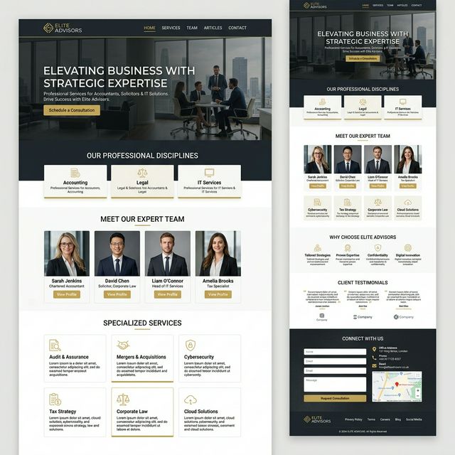 Courier & Delivery Website Preview